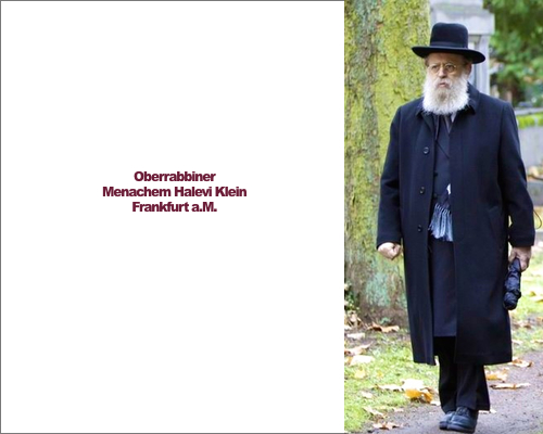 Oberrabbiner Menachem Halevi Klein